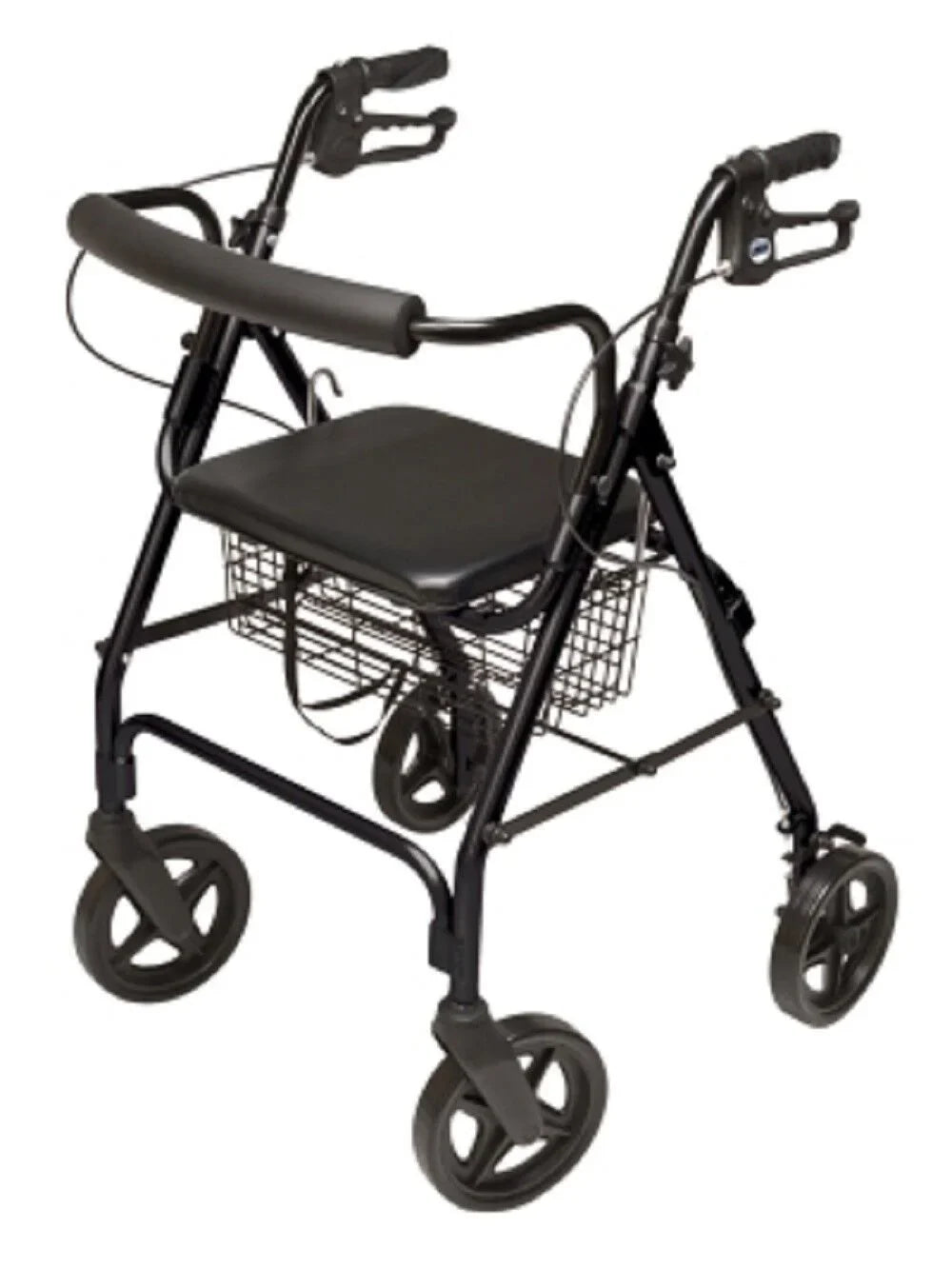 Rollator Contour Walkabout with Deluxe 8" Lumex Wheels Four-Wheel