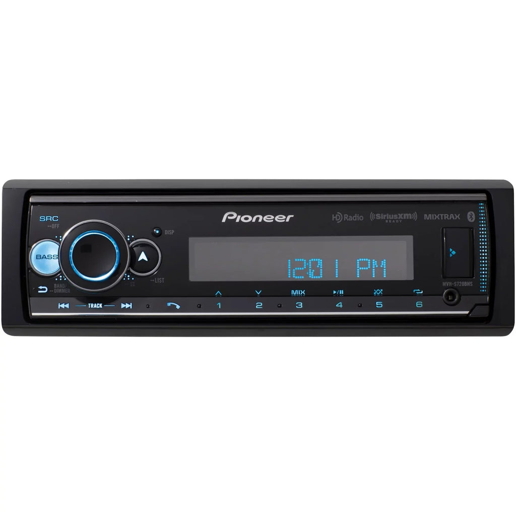 Receiver Bluetooth, Smart Pioneer Audio In-dash Sync, - Pioneer Alexa, iPhone Media Amazon - Digital Android,