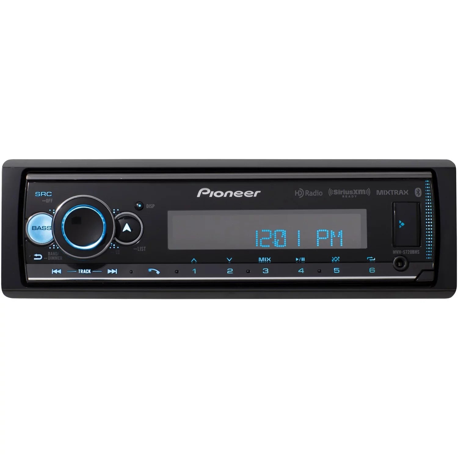 Receiver Bluetooth, Smart Pioneer Audio In-dash Sync, - Pioneer Alexa, iPhone Media Amazon - Digital Android,