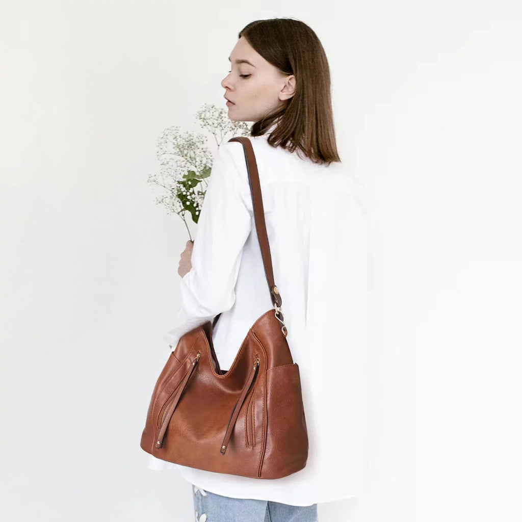 (Birthday, Mother's Leather Shoulder Hobo Cross Handbag Valentine's Vegan Fashion Day, Bag Purse Day, Gift) Women's Graduation Christmas,