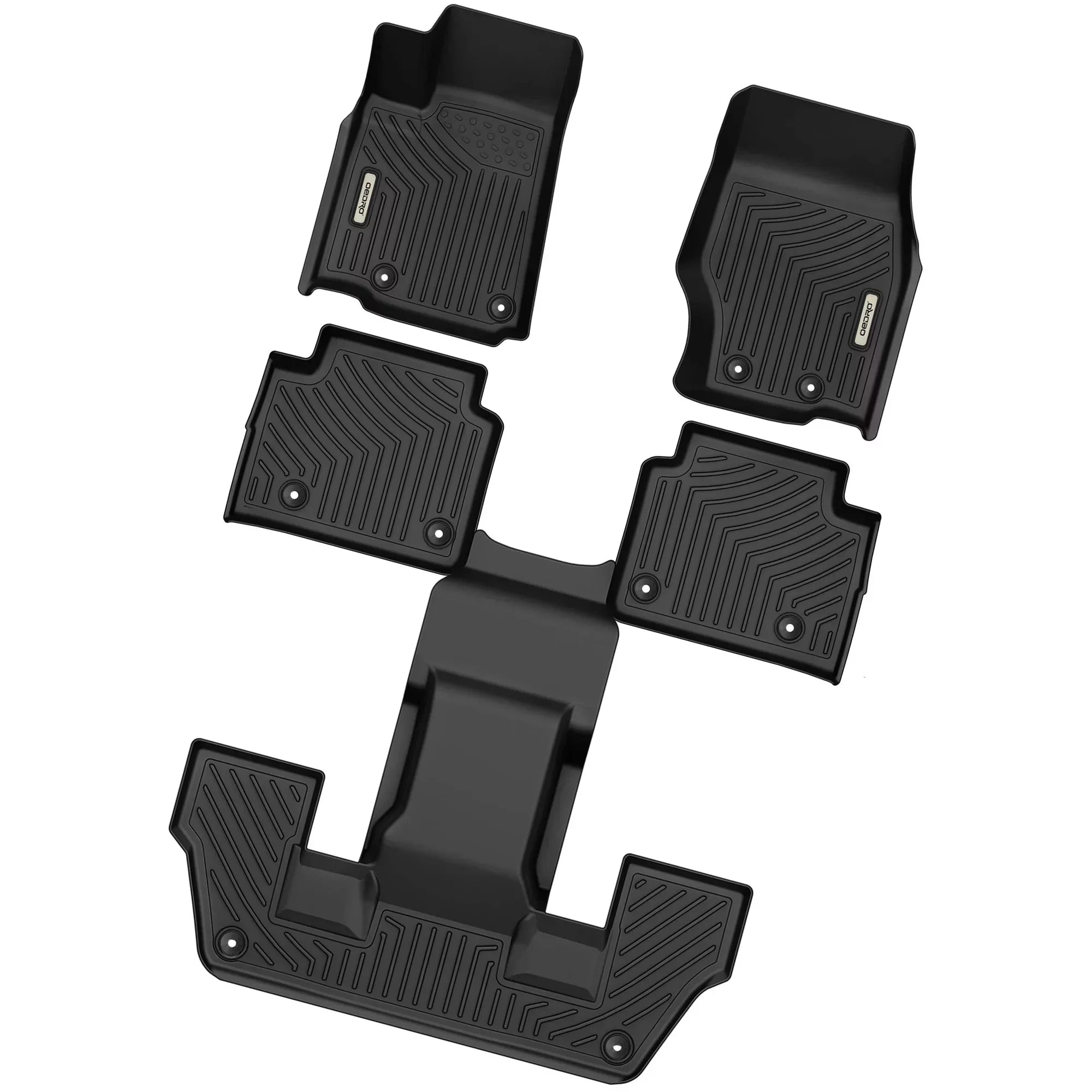 Grand Row For Cherokee climate Mats TPE Liner 2021-2023 2024 All Floor Jeep 3 Ledkingdomus L