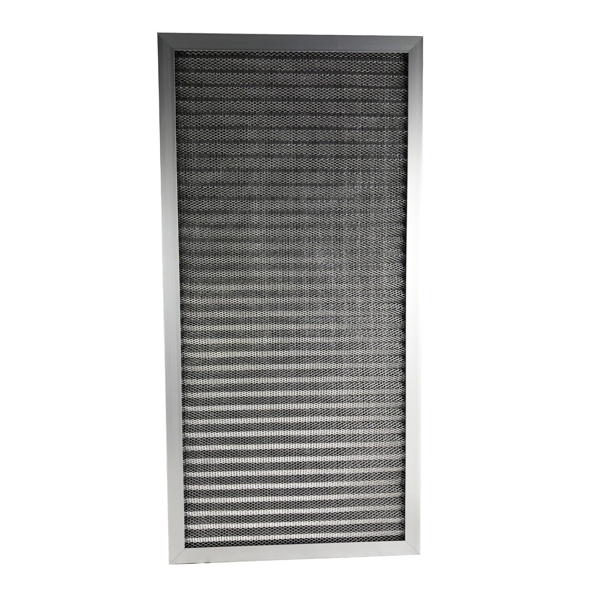 Metal x Central HVAC Electrostatic (12 Filter Furnace " x1"), Filter Filter, Air Washable Air Aluminum 24" AC