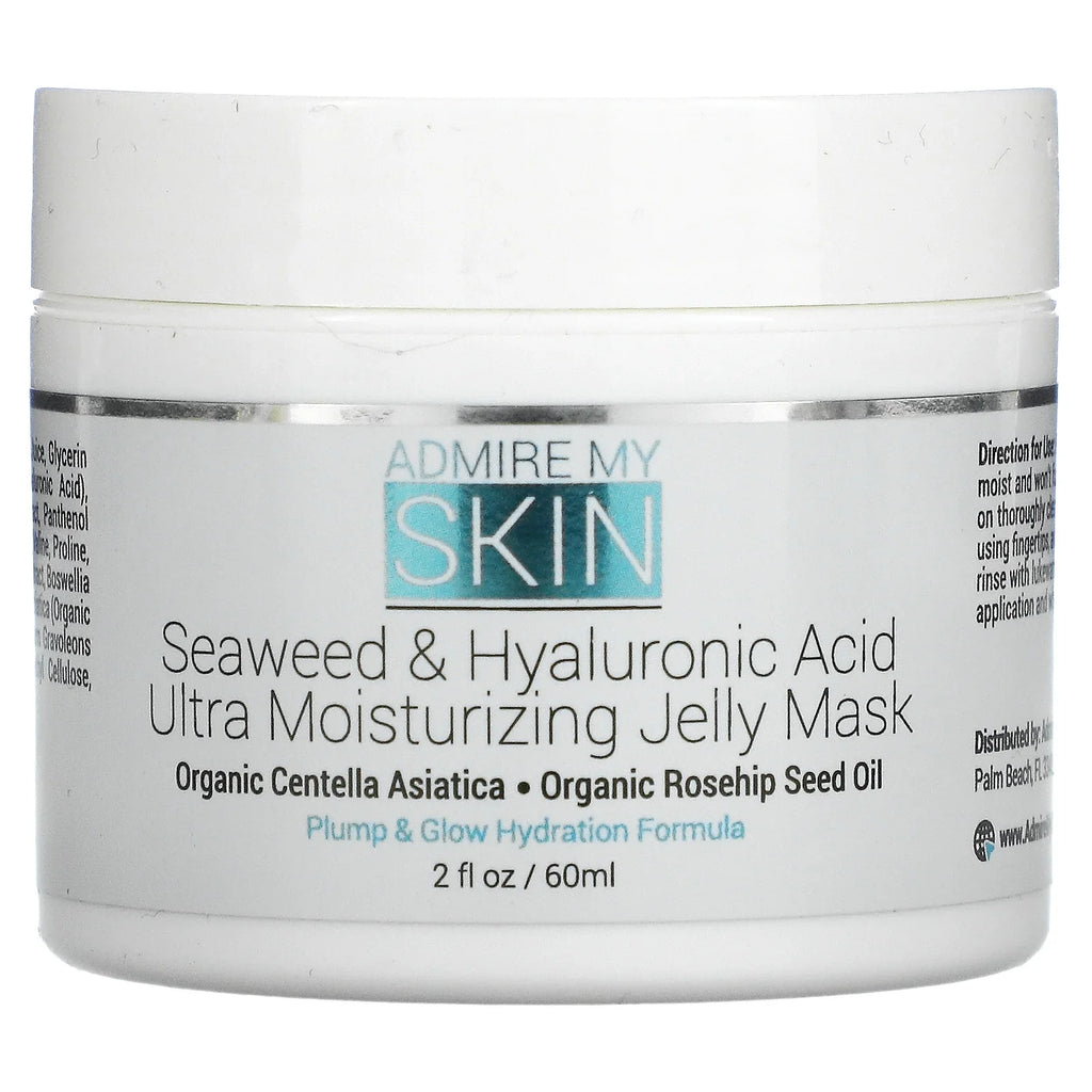 Hyaluronic Admire oz Skin Mask, Moisturizing Ultra Beauty Jelly ml) Seaweed & Acid (60 fl 2 My