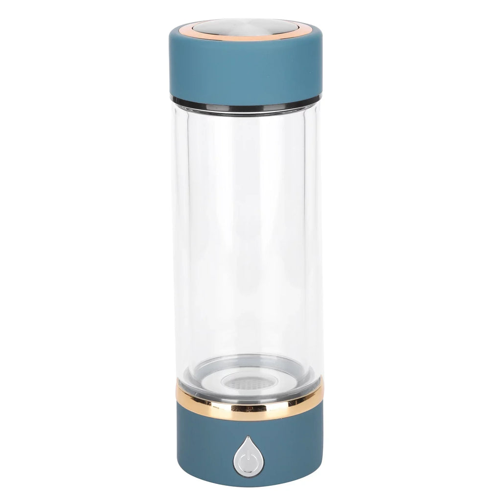 Portable Bottle Generator liquid 380ml Hydrogen USB liquid Blue Hydrogen Maker Machine