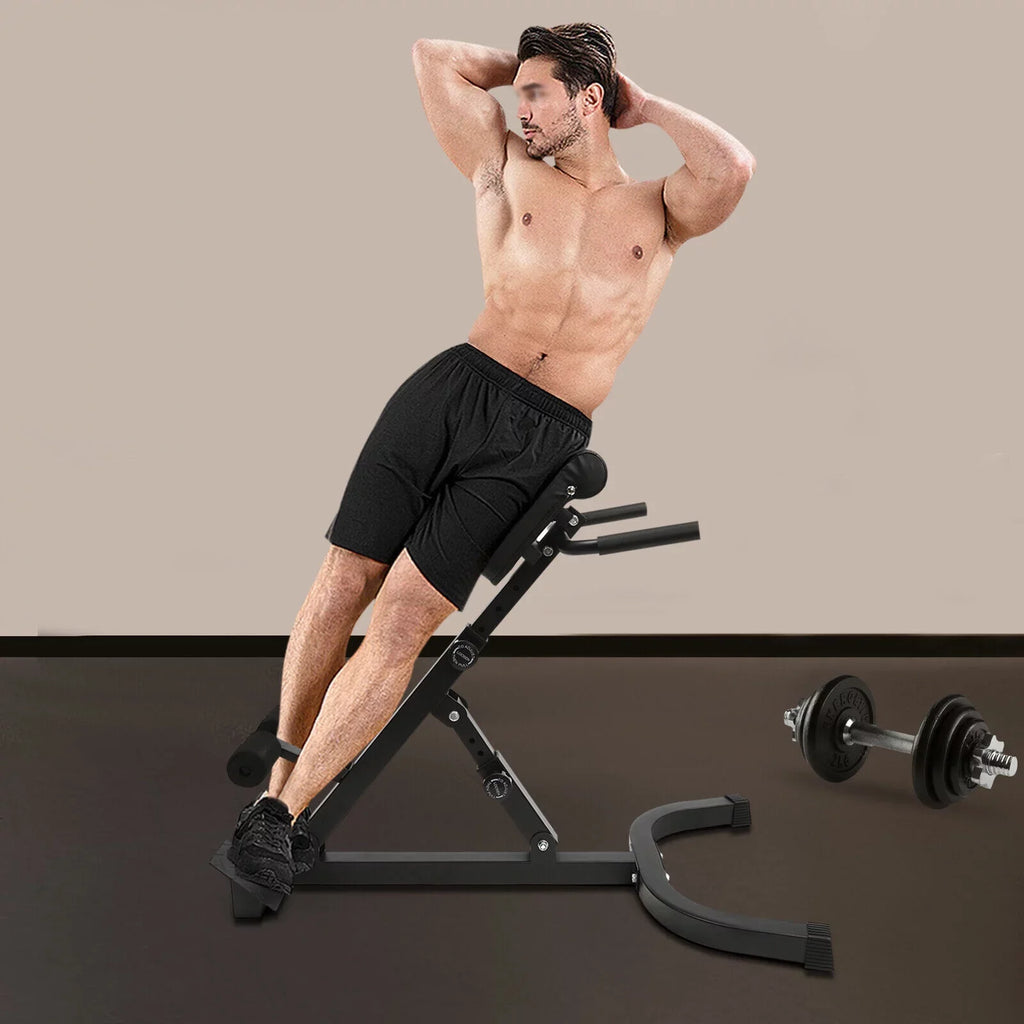 Back Back Extension Machine Chair Bench Adjustable Roman Hyperextension ZhdnBhnos Trainer