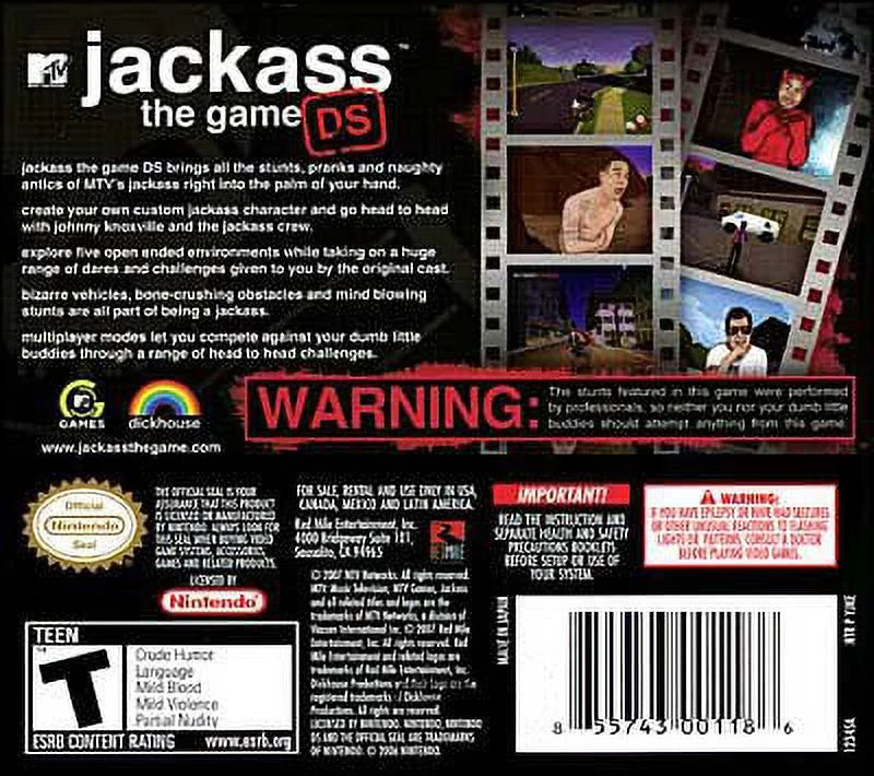 Jackass NDS the Game