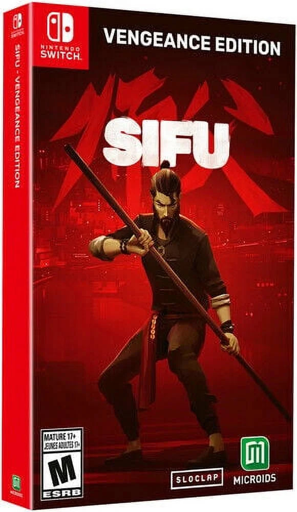 for Vengeance Nintendo Game] [New Switch Sifu: Edition Video