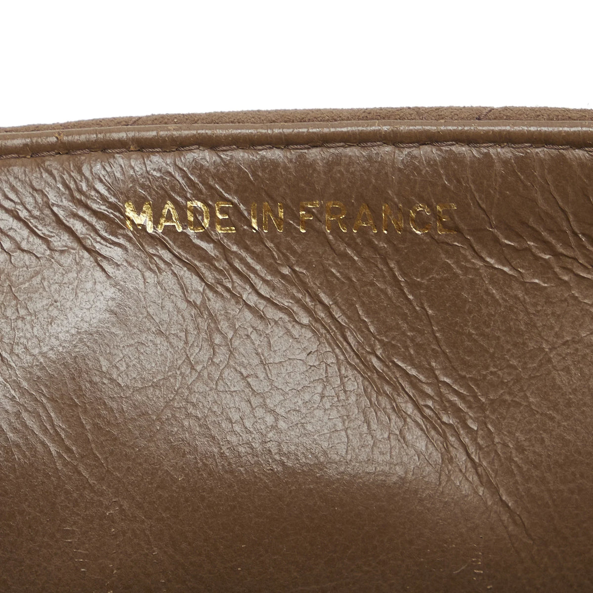Brown Pre-Owned Suede Mini Flap Square Unisex Single Bag Authenticated Classic Crossbody Leather (Good)
