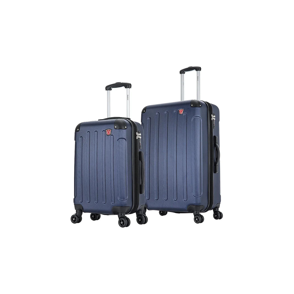 Blue Intely Set Plastic Luggage 2-Piece (DKINT0SM-BLU) DUKAP