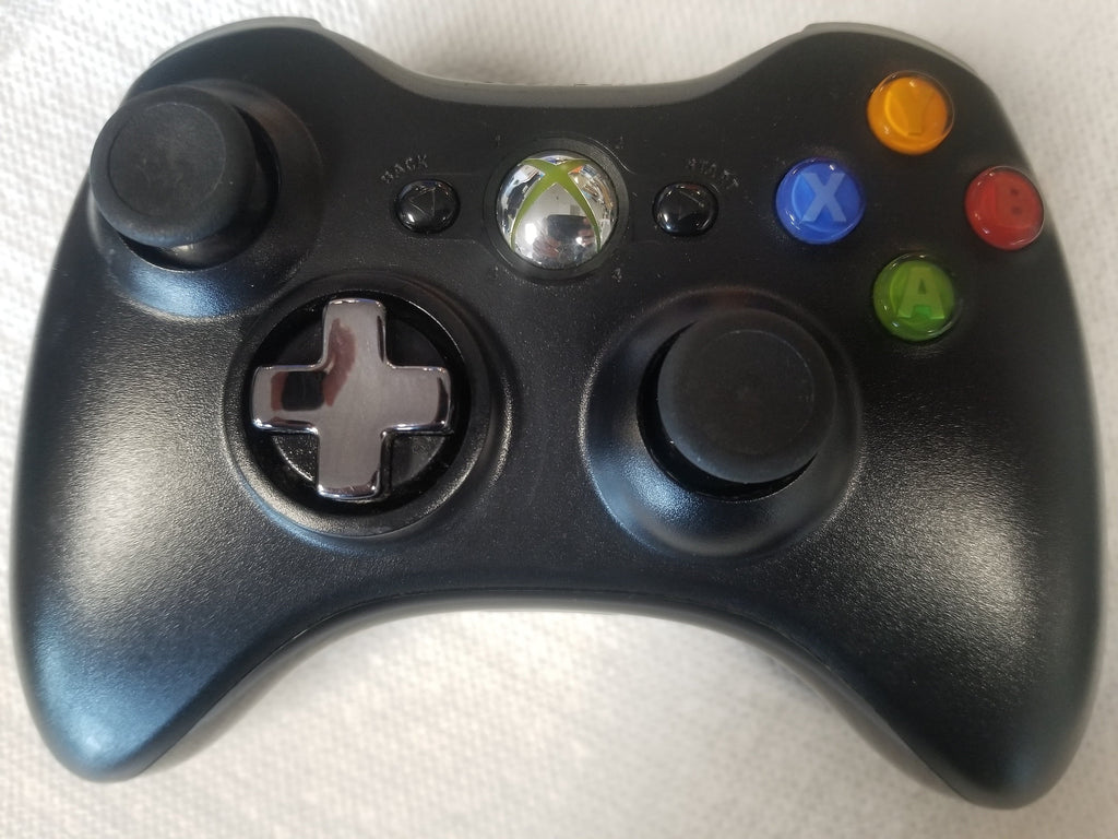 Official Black 360 Controller Pre-Owned Xbox Microsoft
