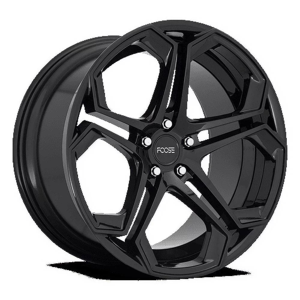 Foose Black Rim Finish, 20X9in F169 Gloss 1PC Aluminum IMPALA F169209031+38