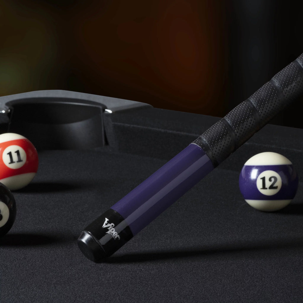 Viper Purple, 20 58" Piece, Ounce 2 Cue, Sure Pro Grip Billiard/Pool