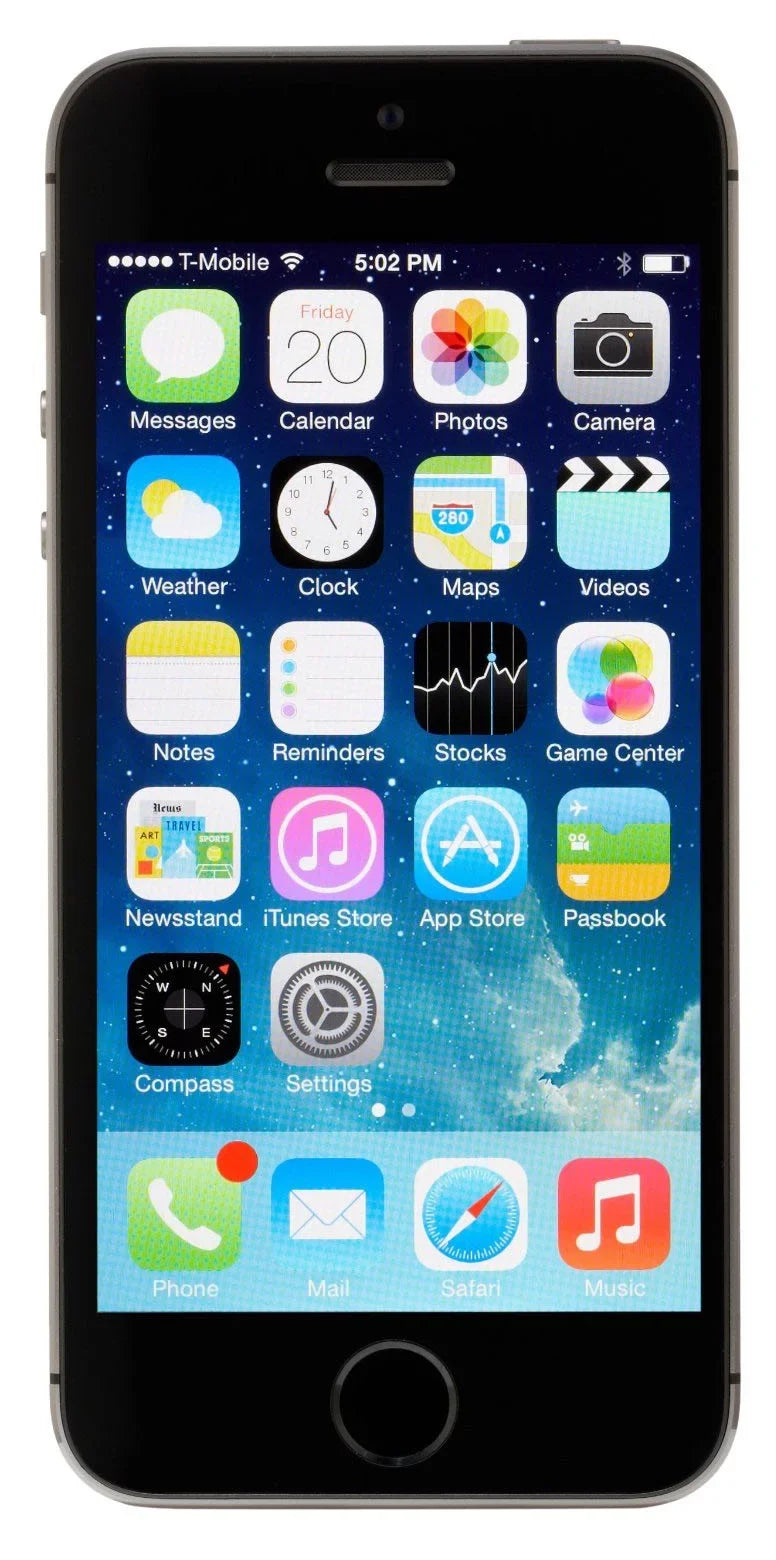 Space (Used) - 8MP Unlocked GSM 16GB iPhone w/ Gray Dual-Core 4G Camera LTE Phone 5s