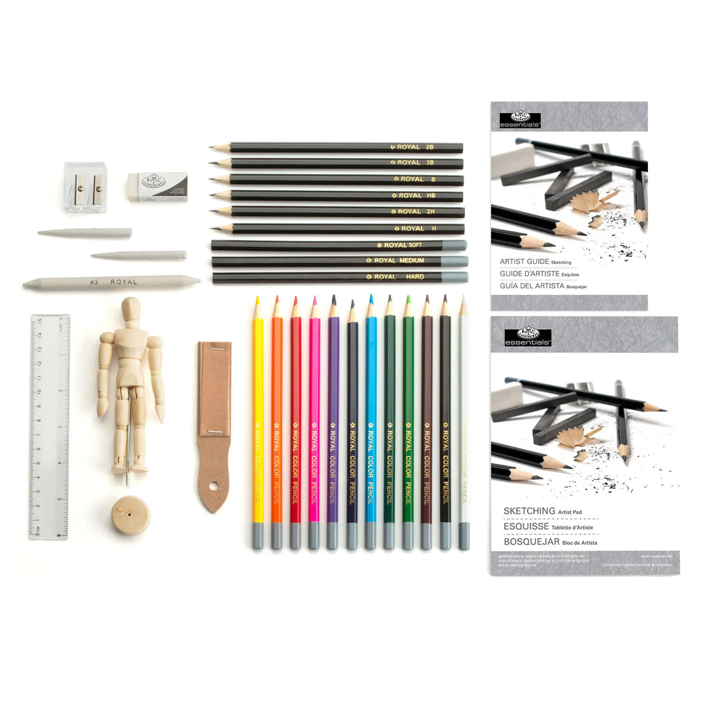Art Royal Essentials & Set Beginners Draw Langnickel & Sketch