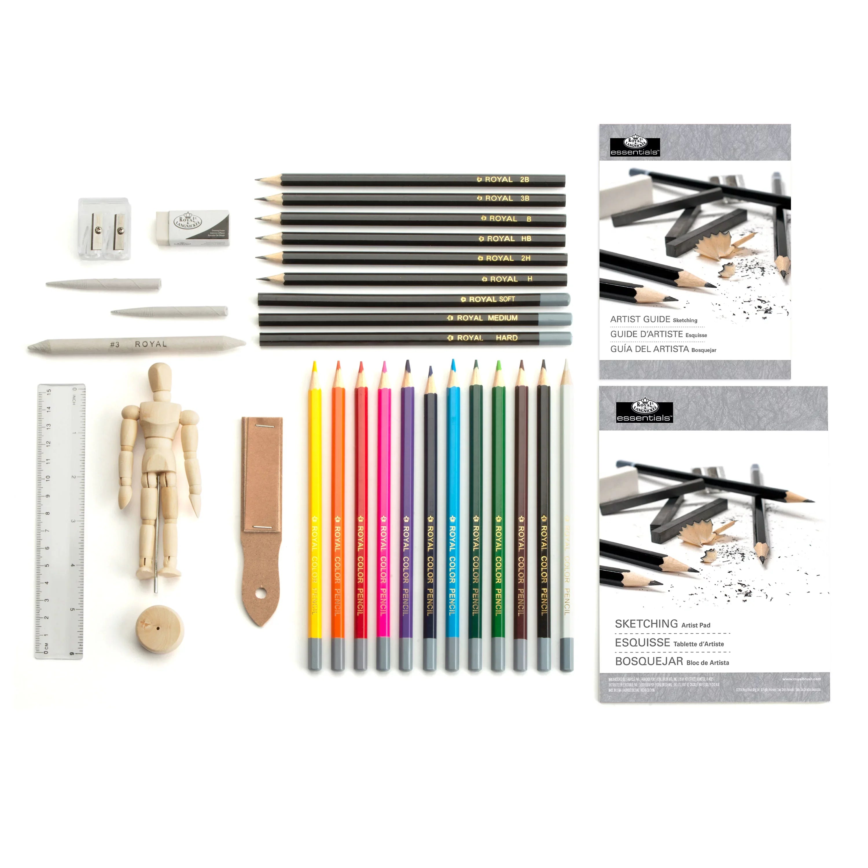 Art Royal Essentials & Set Beginners Draw Langnickel & Sketch