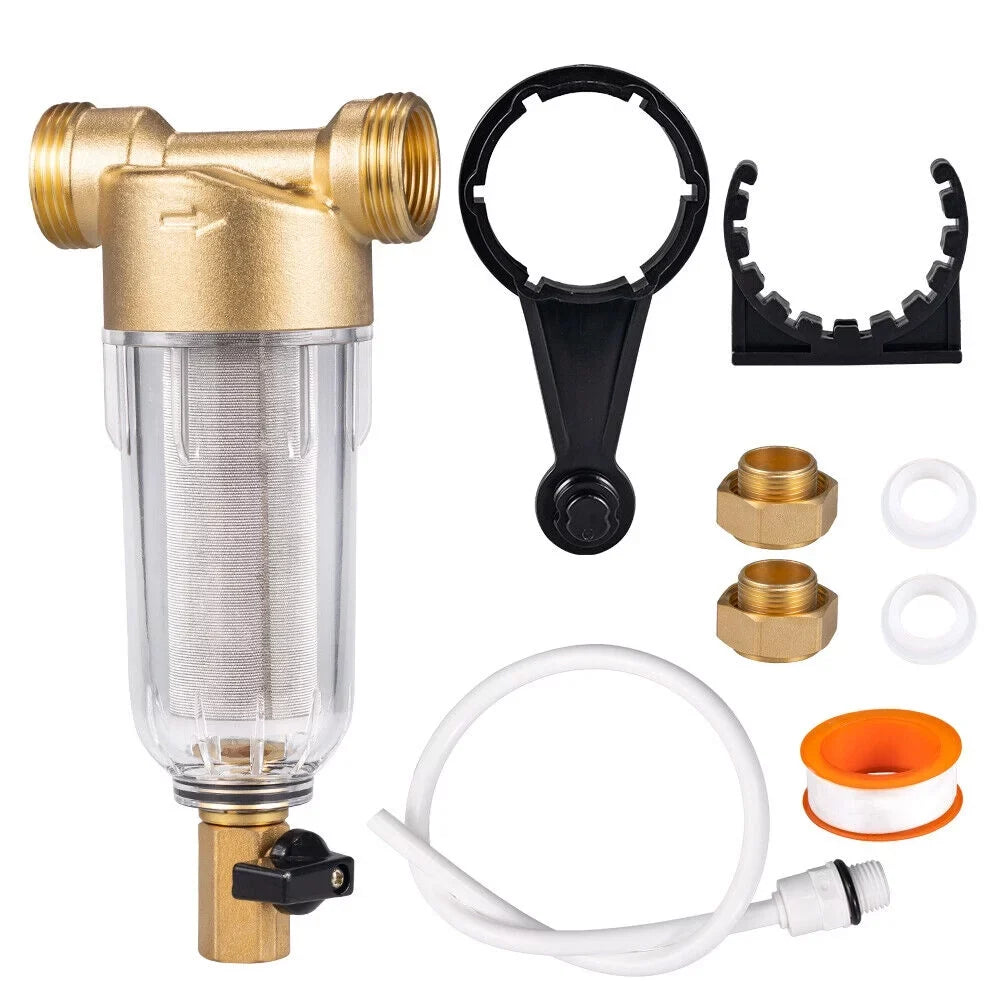 System House Filter Pre-Filter Sediment sewage Whole liquid Down Reusable Spin