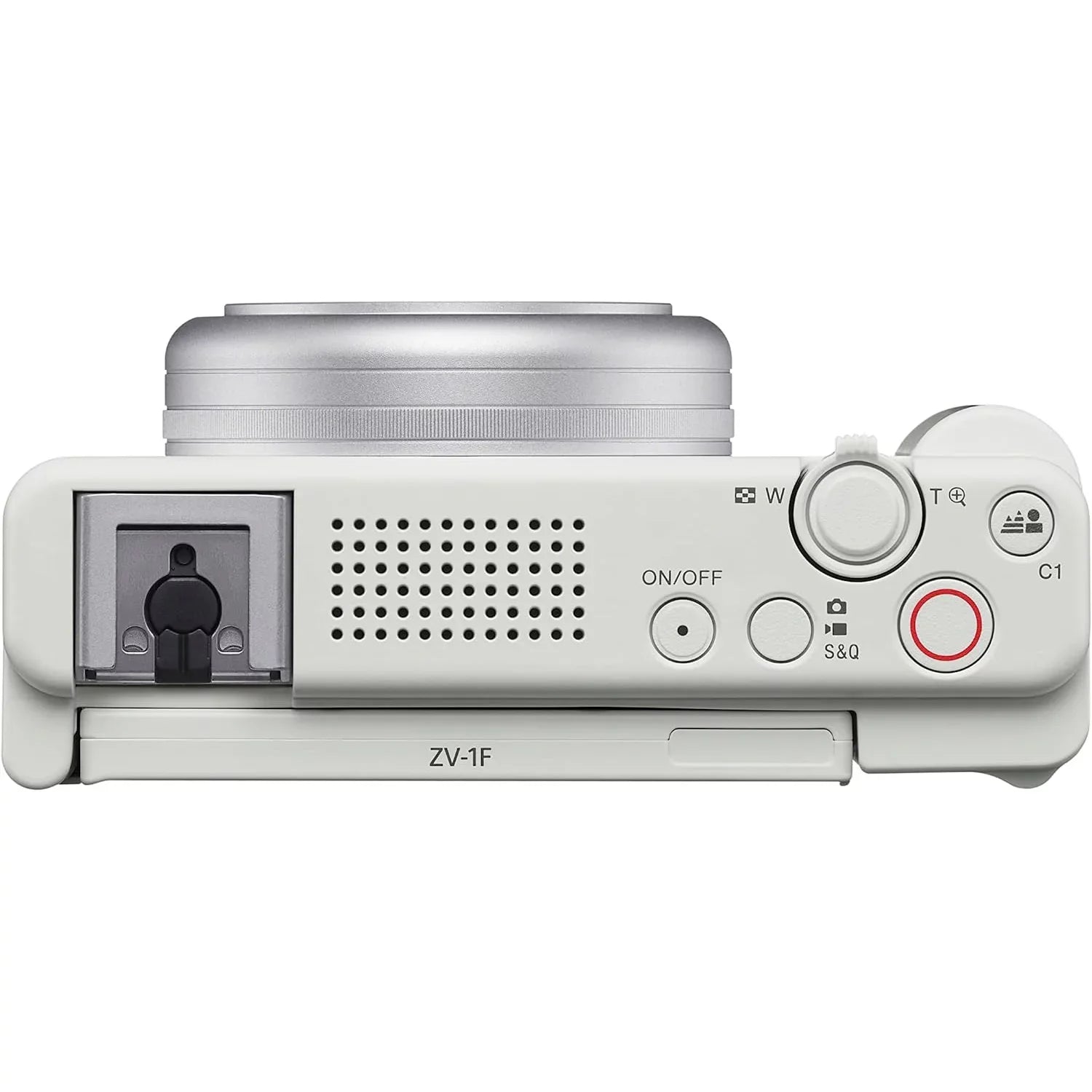 with White ZV-1F & Camera 4K Content Vloggers Vlog Creators Bundle ZV-1F/W 20.1MP for Video and