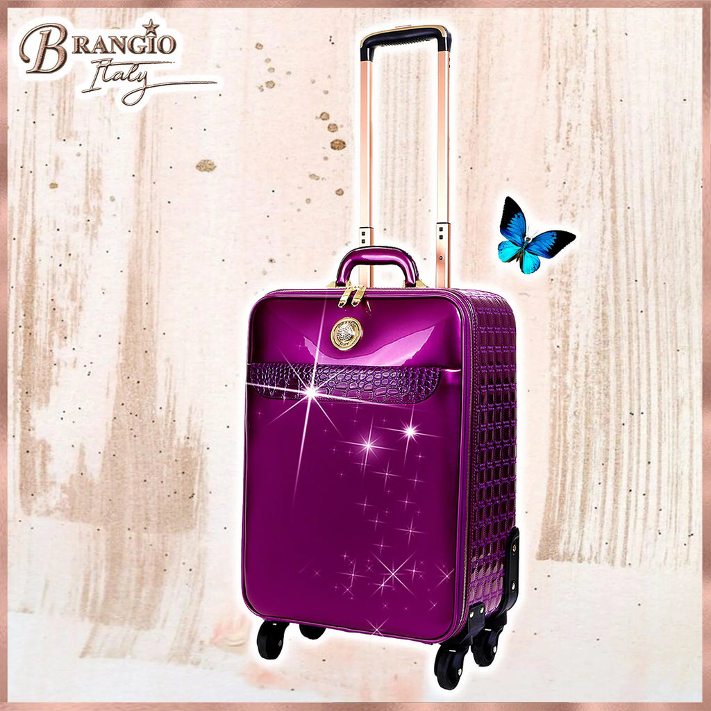 Womens Luggage Stunnin’ Spinner Wheels Bag with Set