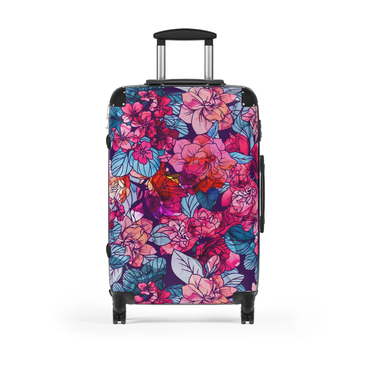Suitcase Red, | Bloomwave Pink, Navy, Hardshell | | Floral White