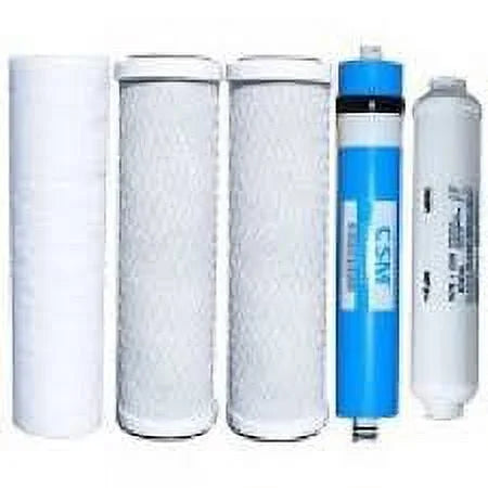 GPD Compatible Retro Reverse Osmosis membrane filters and System CFS Goldline by Five RO included Fit 50