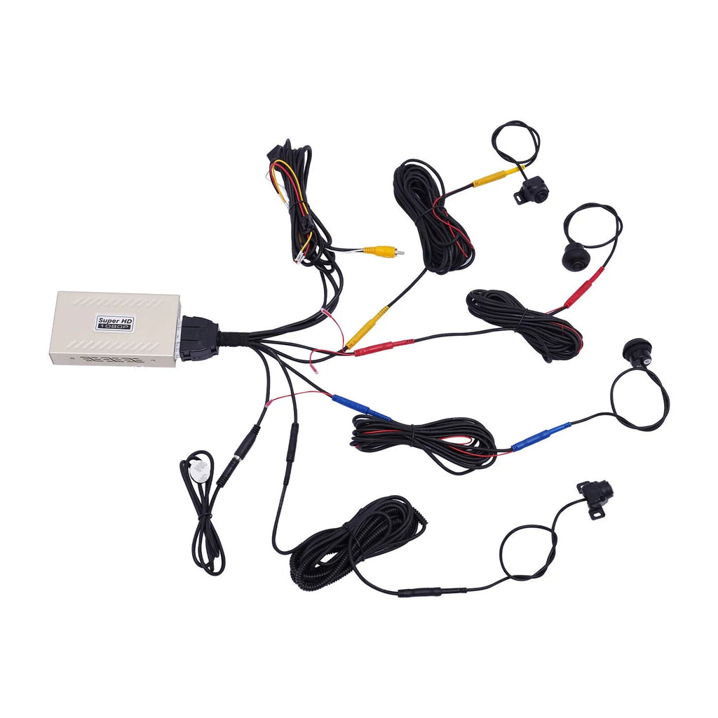 Vision Super Bird Panoramic Kit Camera System Parking Vision Monitor, Car HD Recorder 4-Camera DVR Car Night View Seamless Recorder Night 360°
