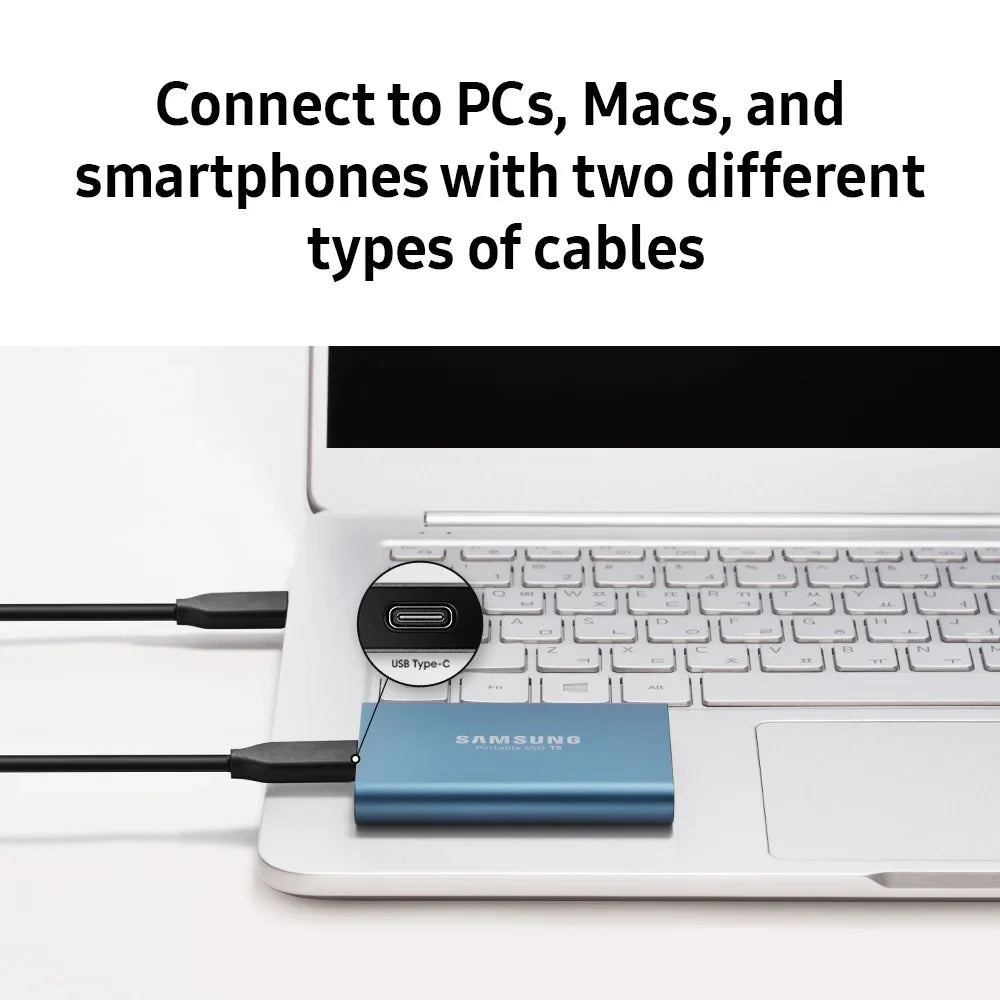 Portable MU-PA1T0B/AM - Gen.2 Single 3.1 USB 1TB SSD Unit SSD External Version