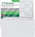 AC 16x20x4 (5-Pack) MERV HVAC Furnace Filters 8 Filterbuy Pleated Air