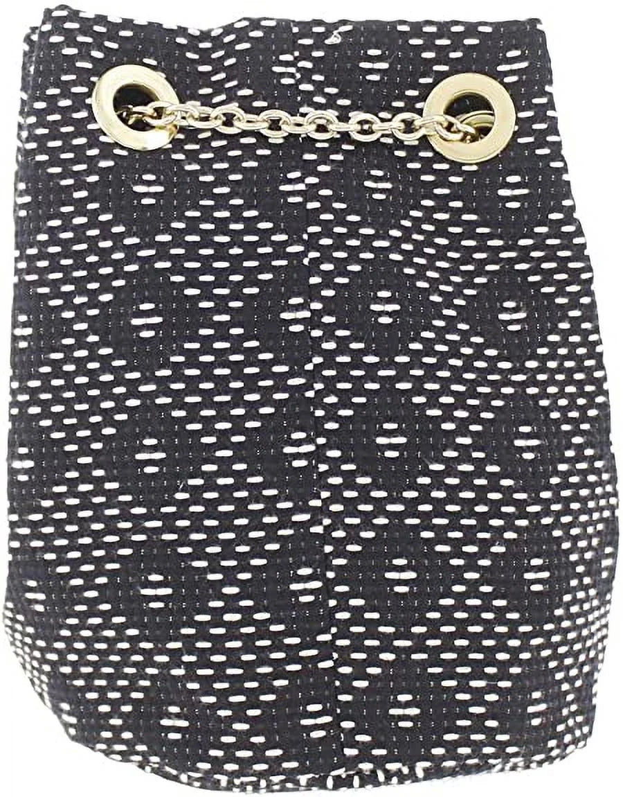 Small Bucket Chain Pattern INC Navy Handbag Cheebee Womens