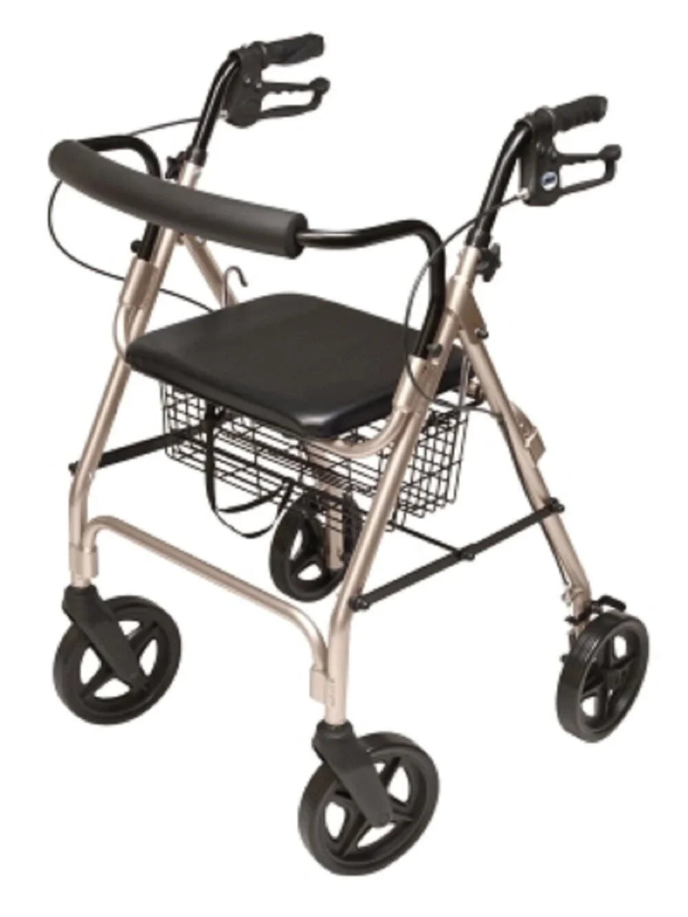 Rollator Contour Walkabout with Deluxe 8" Lumex Wheels Four-Wheel
