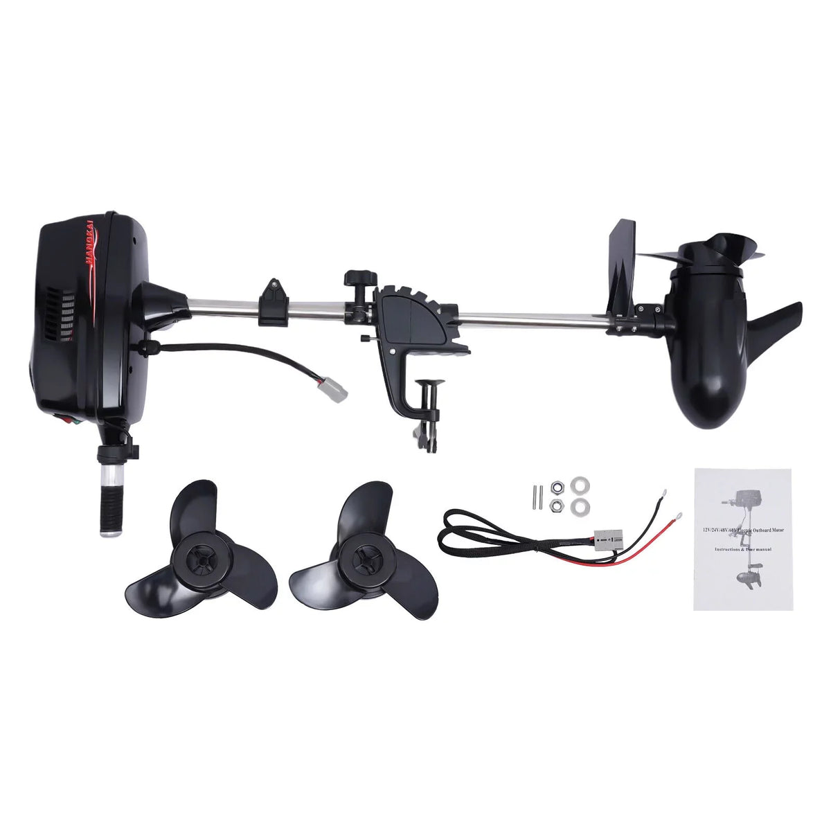 Brushless Boat 2200W 48V Electric Boat HANGKAI Outboard Engine Motor Trolling