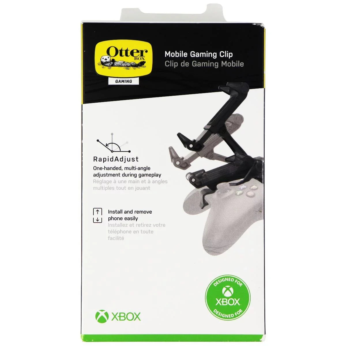 Gaming X/S Xbox for Mobile - Xbox and OtterBox Edge Series Midnights Clip One