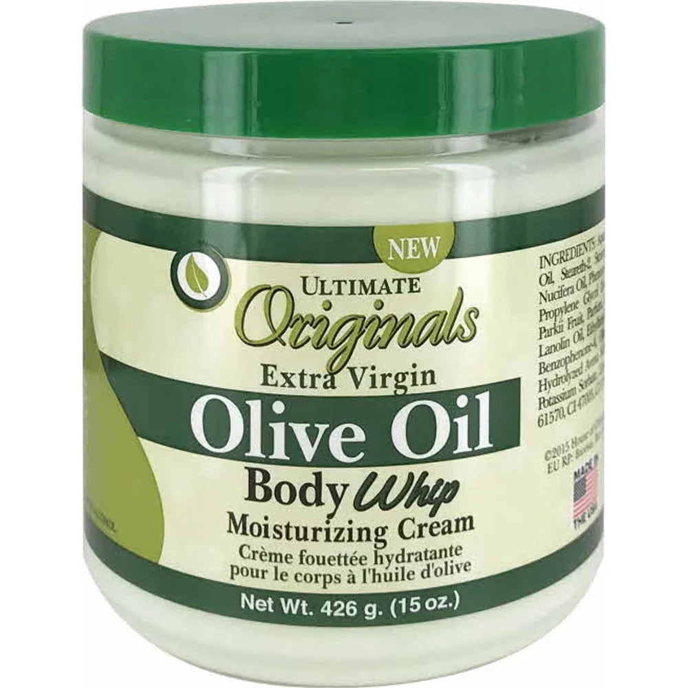 12 Pack 15 Best Oz., Whip of Ultimate Oil Cream, Olive Body Organic Africa's