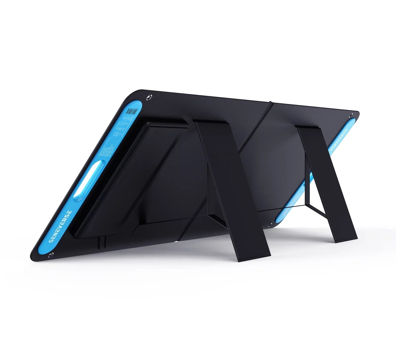 SolarPower Solar 100 Watts ports Portable GENEVERSE and Panel One USB-C built-in Monocrystalline USB-A with