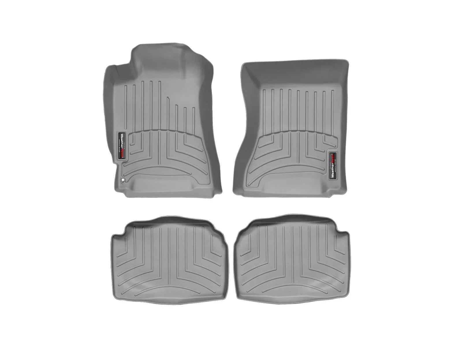 2003-2008 2nd 1st (2-pc. & Forester with Liner), Fit Subaru Row Rear - FloorLiners Grey Custom compatible WeatherTech