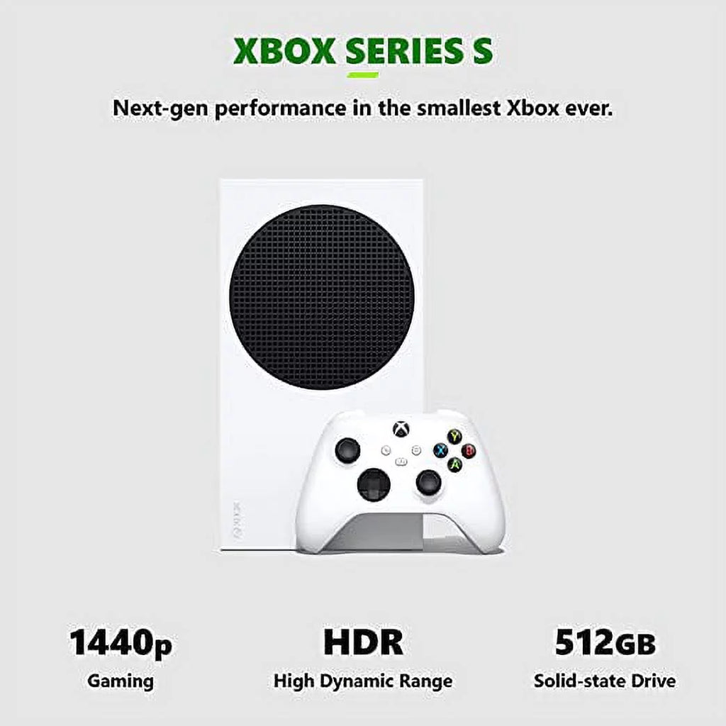S MICROSOFT HOLIDAY Refurbished RRS-00049 XBOX Certified SERIES - WHITE CONSOLE 512GB