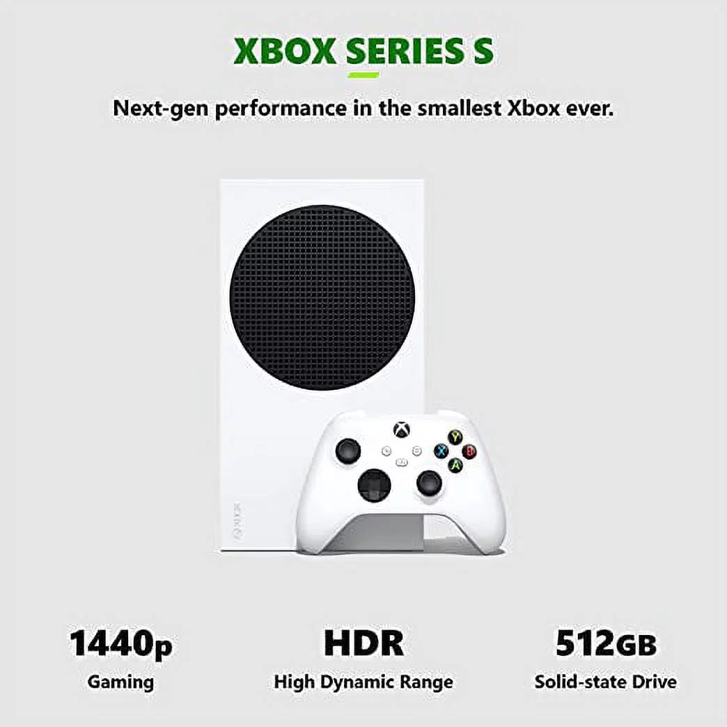 S MICROSOFT HOLIDAY Refurbished RRS-00049 XBOX Certified SERIES - WHITE CONSOLE 512GB