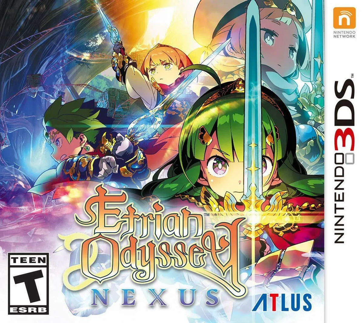Book] Launch Nexus Nintendo Edition NEW 3DS - Etrian Art Odyssey RPG - [2DS