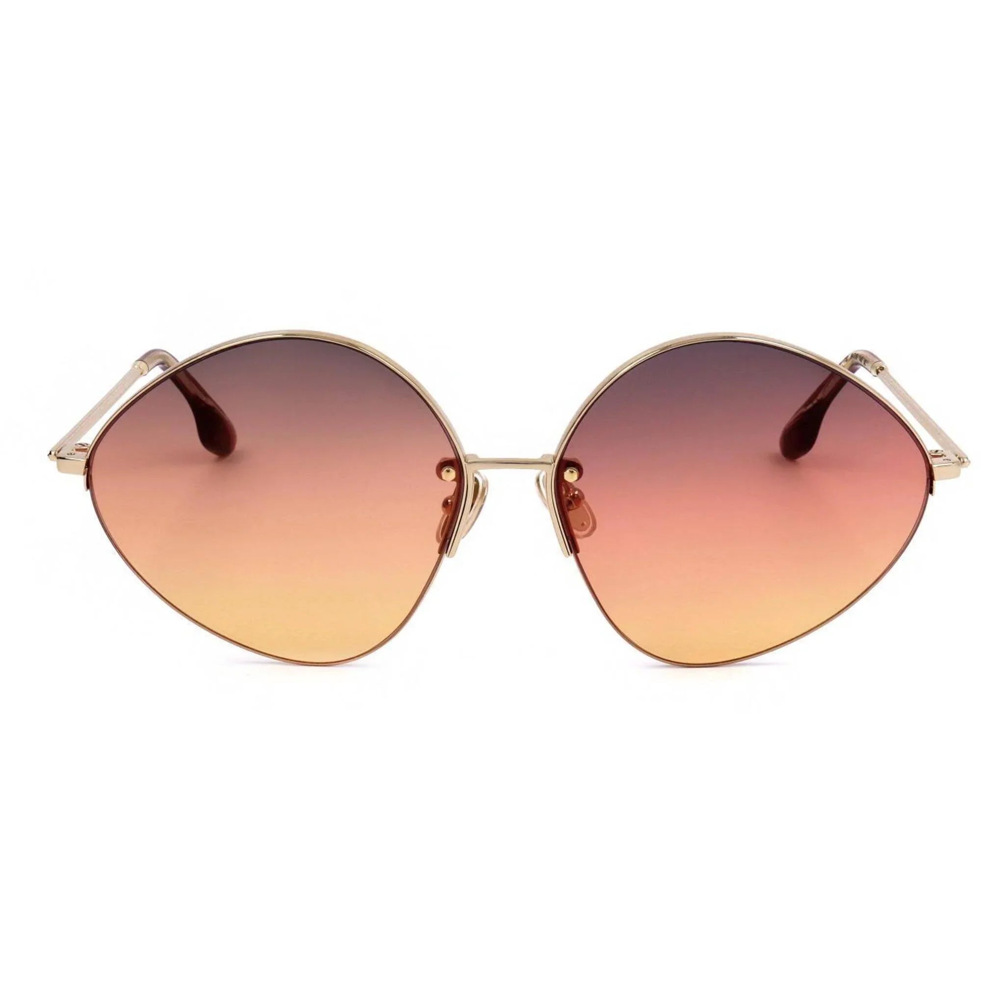 Honey Red Ladies 732 Sunglasses 64 VB220S Oversized Victoria Beckham