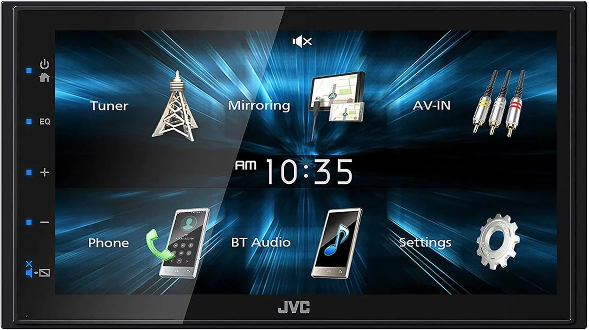 License Multimedia KW-M150BT JVC Camera Receiver Digital Backup Plate