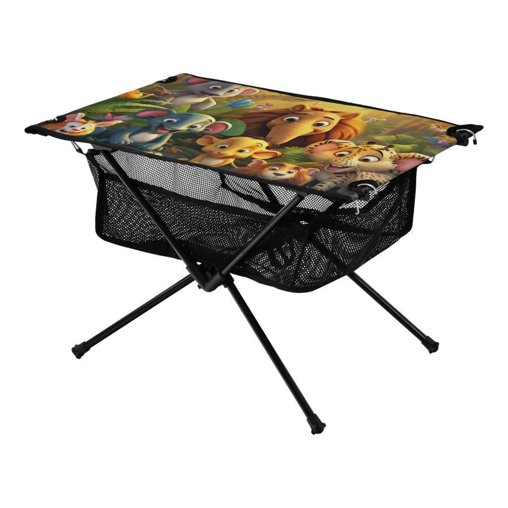 BBQ Portable Bag Folding Fishing exterior Picnic Forest Travel with Table Elephant Camping Table Table in Storage for Compact Beach