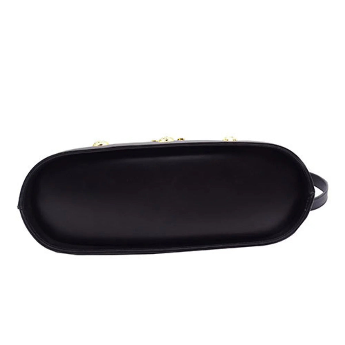 Pre-Owned Black Ferragamo Ladies Handbag 2way Salvatore Shoulder (Good) Bag
