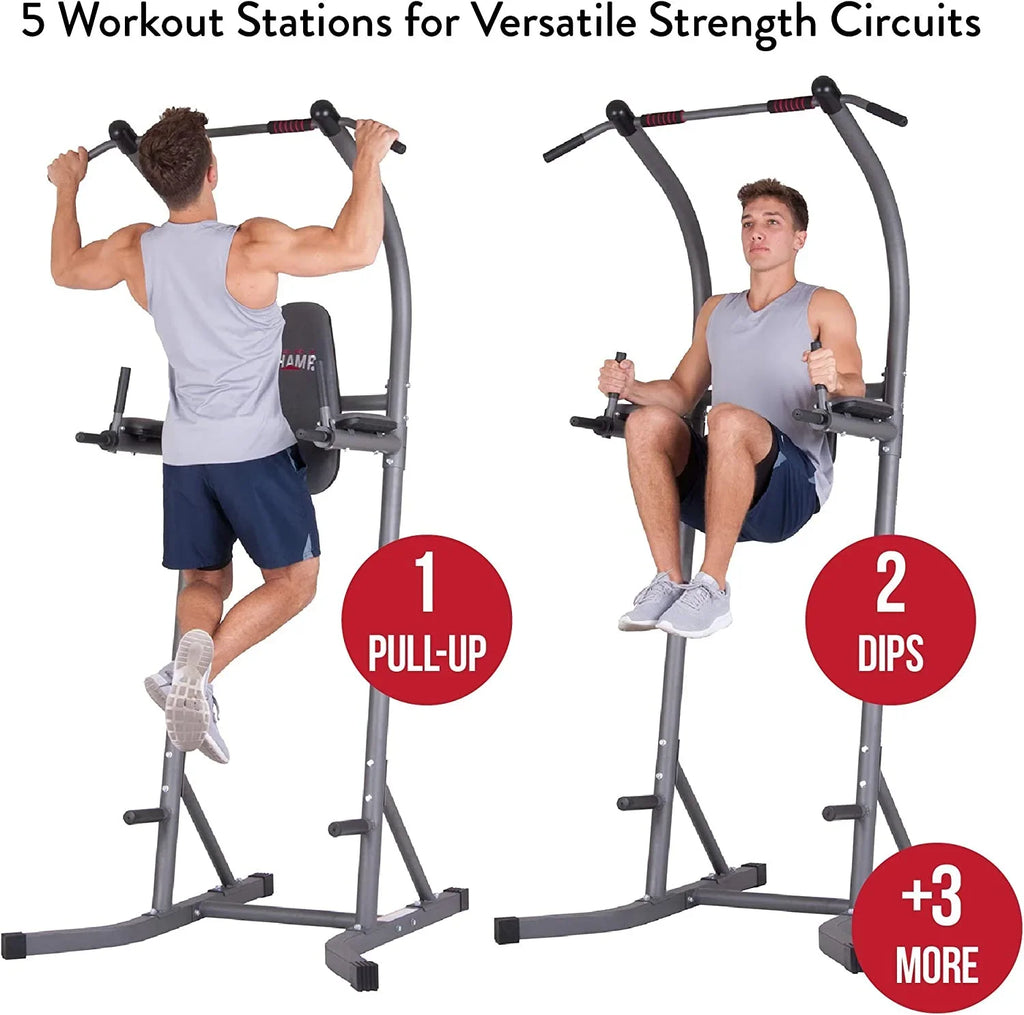 Equipment, PT620 Workout Fitness Indoor Home, Bar For Power Tower, Equipment Station Gym Multi-Use Pull-Up