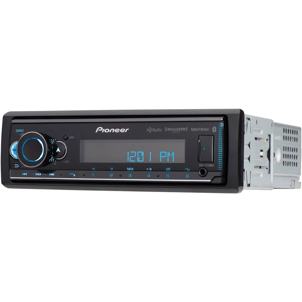 Receiver Bluetooth, Smart Pioneer Audio In-dash Sync, - Pioneer Alexa, iPhone Media Amazon - Digital Android,