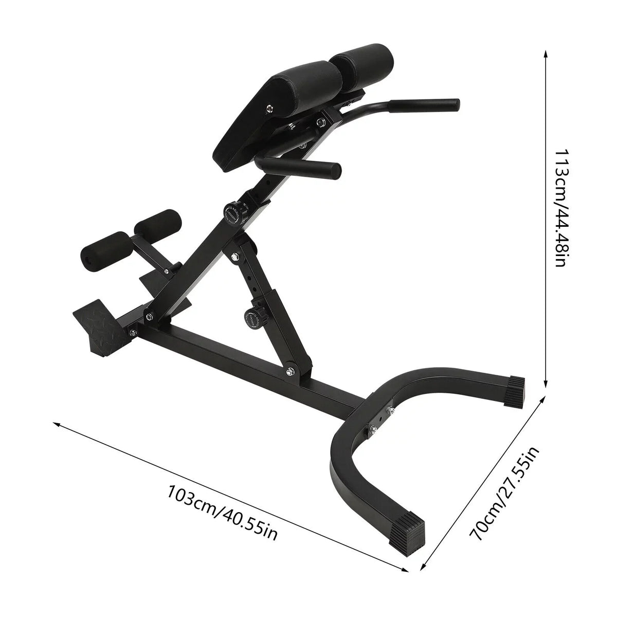 Back Back Extension Machine Chair Bench Adjustable Roman Hyperextension ZhdnBhnos Trainer
