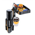 Snack Cup Dual and for Holder Expander 4IN1 moobody Car Tray Versatile Cup Drinks Storage Rack, Tray Multifunctional Phones, Holder