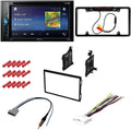 Mounting Backup Nissan Touchscreen, for 2008-2015 Kit Car Pioneer Camera, Frontier and KIT2589 Installation Stereo Dash Multimedia Bundle Double DVD with Bluetooth Kit Din - /