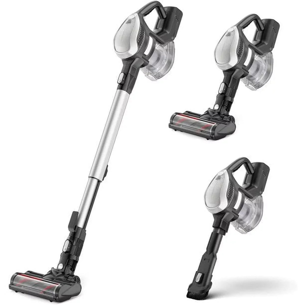 Stick MOOSOO Vacuum Lightweight Vacuum Cordless 4-in-1 Cleaner