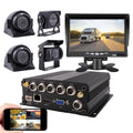 APP/Web, Large 4-CH for Van RV Real-time System JOINLGO Remote Video, View 120 Bus Angle on GPS WiFi Lopp Record Camera Video Waterproof Truck Camera View 1080P