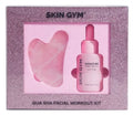 Signature Gua Gym Workout + Value) Oil Kit, ($64 Quartz Skin Gua Sha Sha Rose