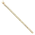 | and for Gold 14.7 Men’s Chain | Weight Men Cuban Jewelry Elegant 14k | for Yellow Link Bracelets Gold 14KY - Bracelet 8" Women Gift